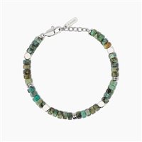 Bracciale 2Jewels Uomo Original in Acciaio Turchese africano 232611 - 232611